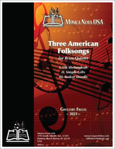 Three American Folksongs for Brass Quintet P.O.D. cover